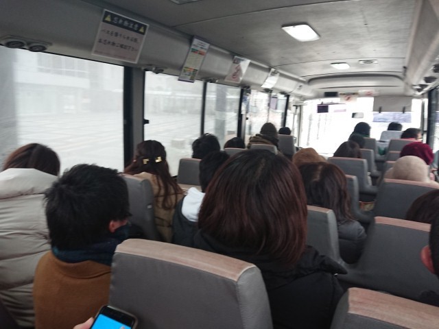 るり渓温泉への送迎バス
