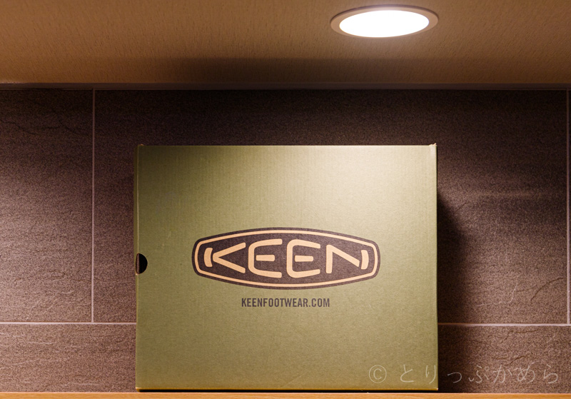 KEEN(キーン)の靴箱